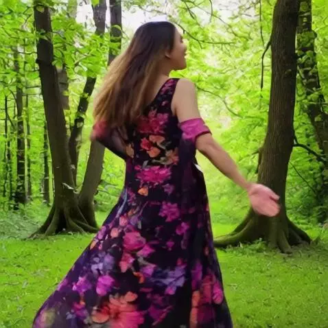 AI Video from prompt: dancing in the forest