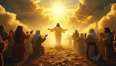 AI Video from prompt: The second coming of Jesus Christ