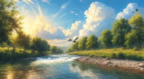 AI Video from prompt: Representation of Heaven