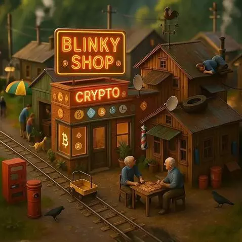 AI Video from prompt: animate this bustling train stop where Blinky ch