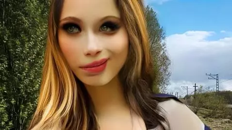 AI Video from prompt: A rather seductive beautiful 25-year-old young w