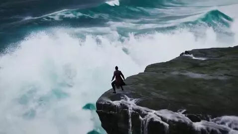 AI Video from prompt: Ultra-photorealistic cinematic thriller shot — a