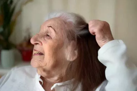 AI Video from prompt: Grandma pulling her hair out