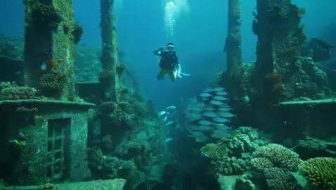 AI Video from prompt: Atlantis the lost kingdom