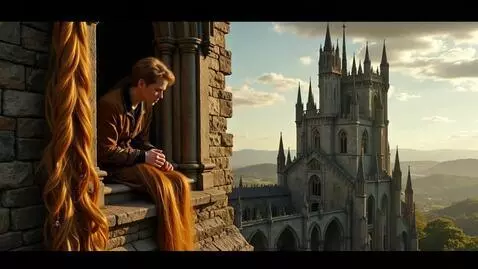 AI Video from prompt: In a dramatic cinematic style, a princess, with 
