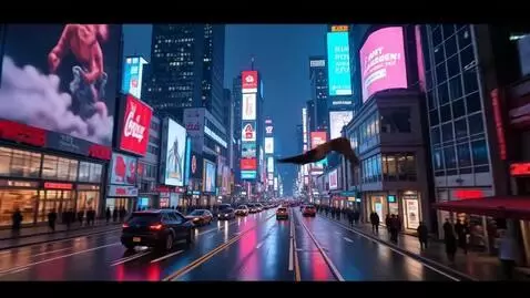 AI Video from prompt: камера очень быстро летит на высоте птичьего пол