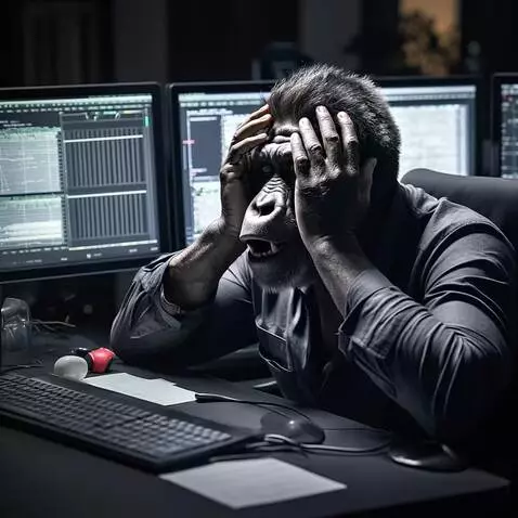 AI Video from prompt: the fomo ape is shocked as he sees the price of 