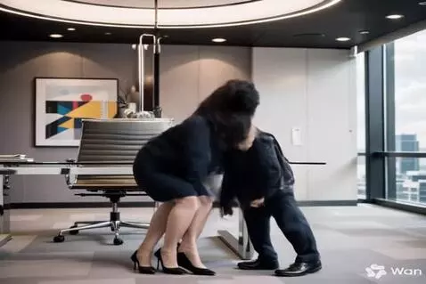 AI Video from prompt: she takes her shoes off