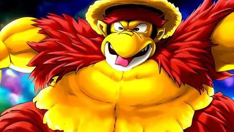 AI Video from prompt: Straw hat lufy gear five appearance