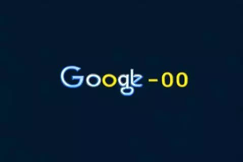 AI Video from prompt: Display the Google logo prominently in the cente