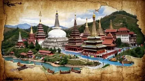 AI Video from prompt: Create a Miniature Landscape-style Animation of 