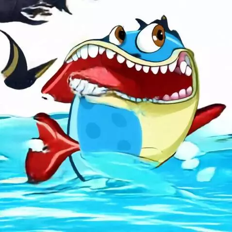 AI Video from prompt: the piranha ate the fish, and the fish said, "It
