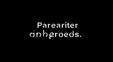 AI Video from prompt: Background: Black (0.5 sec)  Text 1 (fade in, ce
