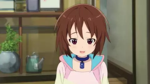 AI Video from prompt: short, short brown hair, cute girl
