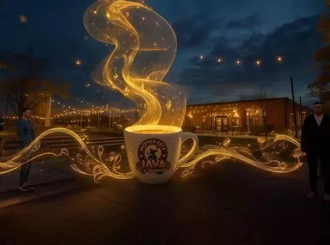 AI Video from prompt: “The Village Awaits” (6–8s)  Visual Prompt:  Wid