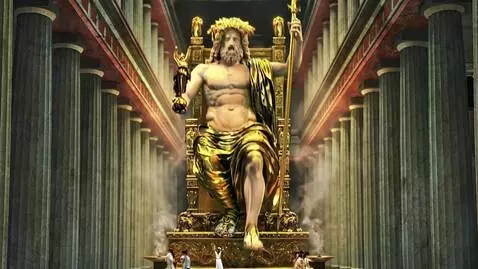 AI Video from prompt: Statue Stands up and comes closer to the camera.