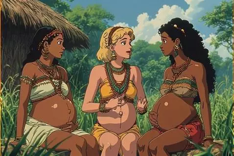 AI Video from prompt: 3 beautiful women gossiping, the girl in the mid