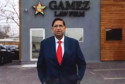 AI Video from prompt: Create a commercial for Gamez Law Firm. Personal