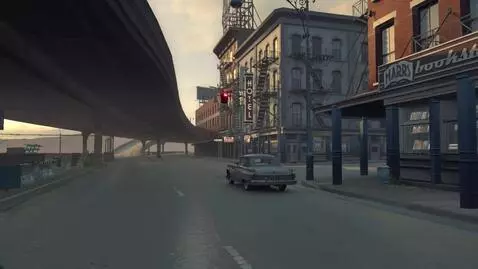 AI Video from prompt: Animate this street scene realistically. Keep th