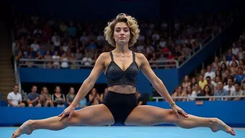 AI Video from prompt: Женщина , 40 лет, красивая, широкие бедра, волос