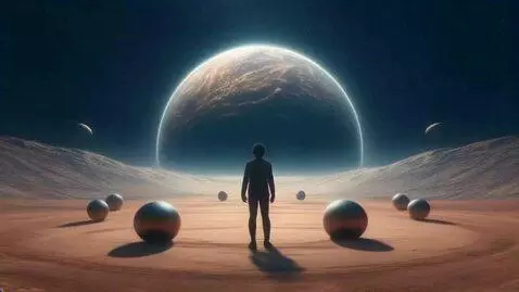 AI Video from prompt: aerial overview