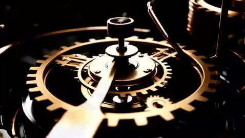 AI Video from prompt: In rapid succession:  A close-up of clock gears 