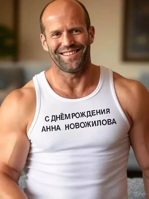 AI Video from prompt: Этот человек улыбается и предлагает мне бокал ви