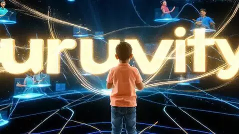 AI Video from prompt: An epic sunrise over India, the golden light rev