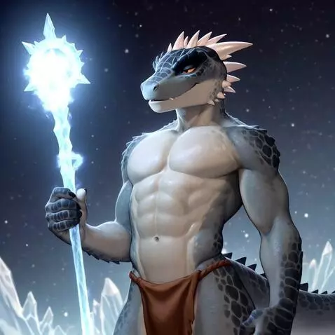 AI Video from prompt: Argonian Wizard dude walking slowly stops looks 