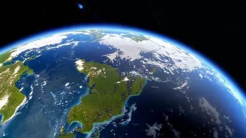 AI Video from prompt: Красивый вид с космоса на землю.