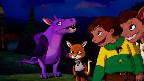 AI Video from prompt: Фильм 80 x годов подназванием "deltarune" персон