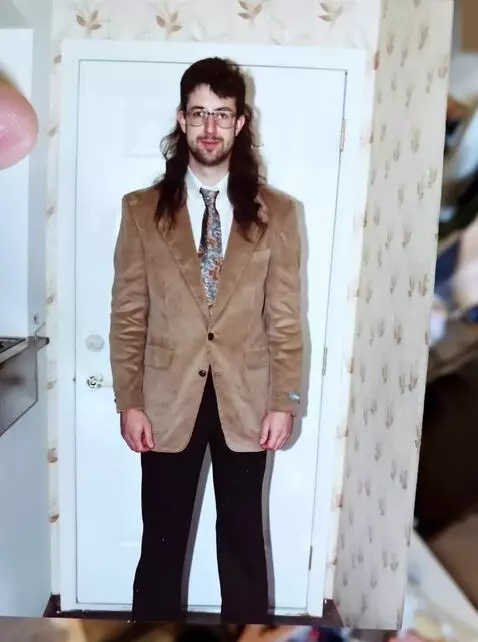 AI Video from prompt: Standing in a barren wasteland,  bare chested wi