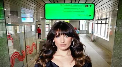 AI Video from prompt: Виктория Дайнеко танцевала