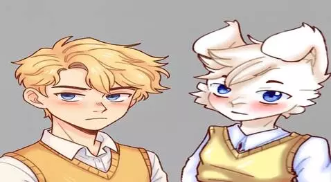 AI Video from prompt: Персонажи поцеловались с языком