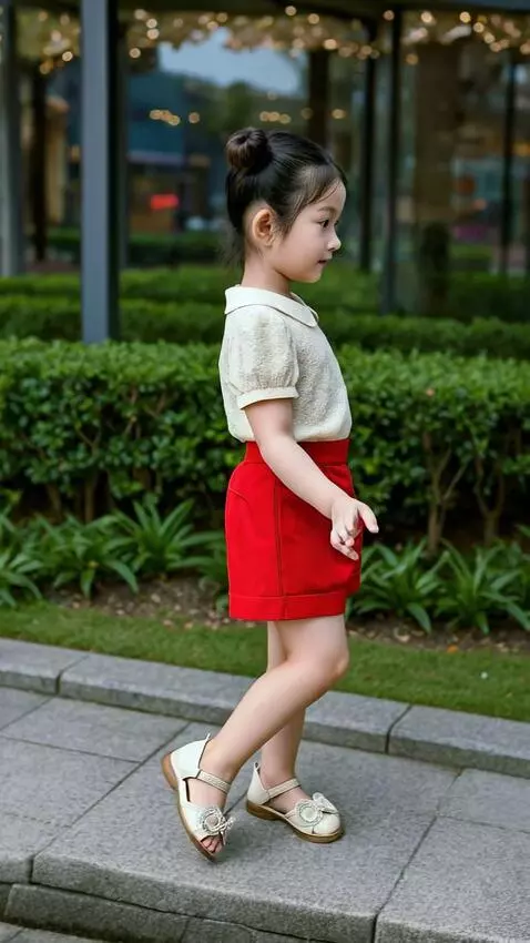 AI Video from prompt: Bergaya mempromosikan baju