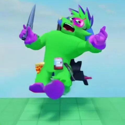 AI Video from prompt: Сначало он бегает во воздуху, а потом взрывается