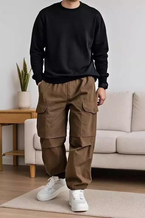 AI Video from prompt: Anak tersebut berjalan ke depan dengan keren sep