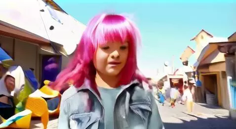 AI Video from prompt: A funny girl