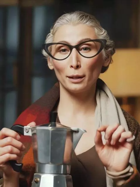 AI Video from prompt: The woman talks emotionally, using most common I