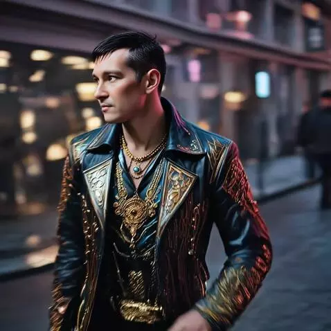 AI Video from prompt: this guy in full height, at this time he is danc