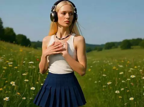 AI Video from prompt: Девушка чувствует приближение кульминации. Кинем