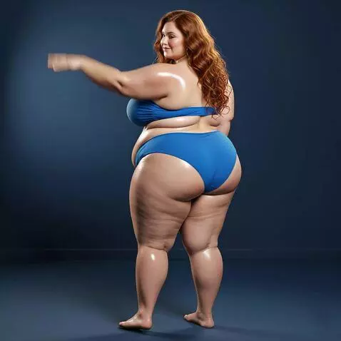 AI Video from prompt: a curvaceous woman with fair skin and long, wavy