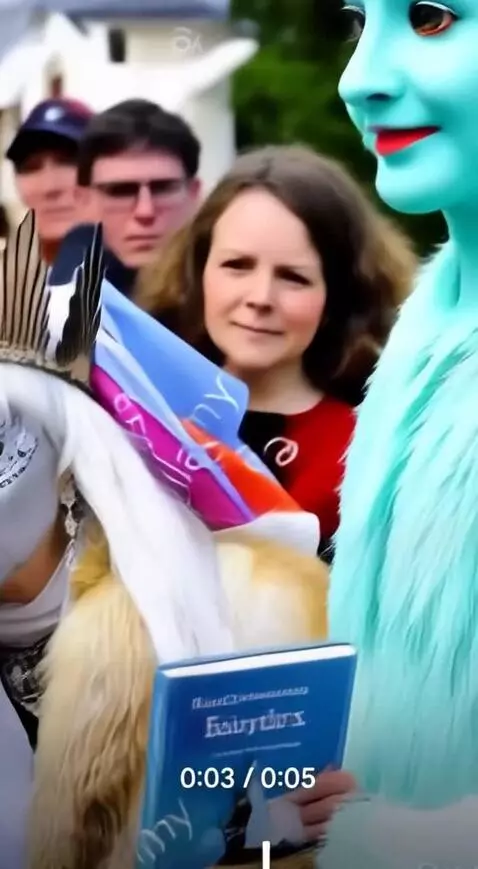 AI Video from prompt: Пятидесятилетняя снежная королева целует юношу в