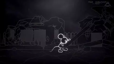 AI Video from prompt: mouse.avi stands up and starts walking to the ri