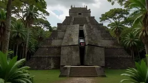 AI Video from prompt: a hyper realistic video of an ancient pyramid in