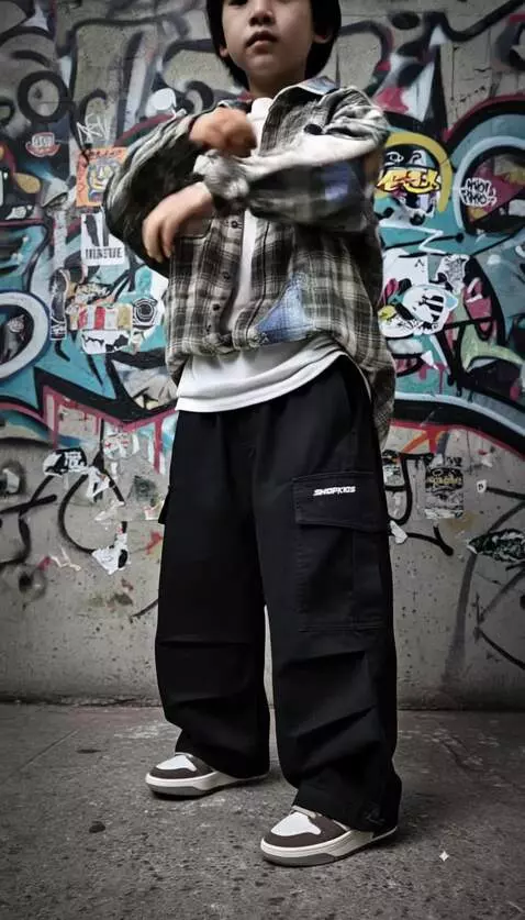 AI Video from prompt: Anak tersebut menyilangkatan tangan di dada berg