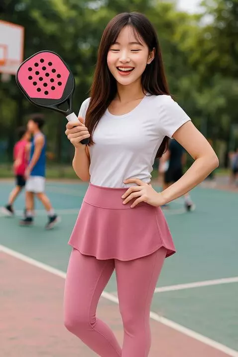 AI Video from prompt: Seorang wanita tampil bahagia dan ceria melihat 