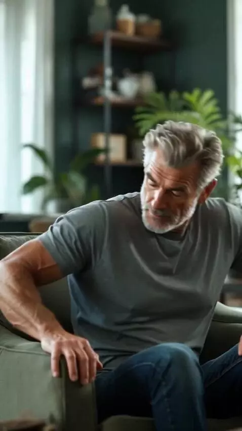 AI Video from prompt: Встает и уходит влево