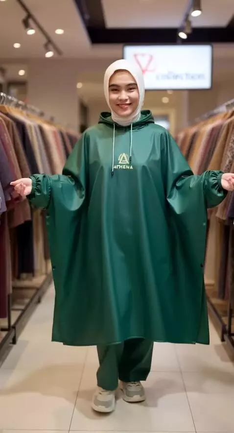 AI Video from prompt: Seorang tersebut berjalan maju ke depan sambil t