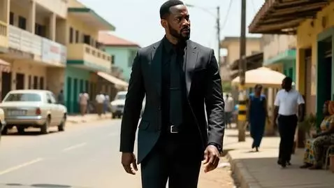 AI Video from prompt: In cinematic style, Reimagine John Wick as an Af